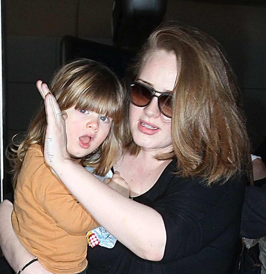 Adele z synkiem