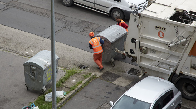 Megszokott rendben zajlik majd a hulladékszállítás Budapesten/Fotó: MTVA/Bizományosi: Róka László