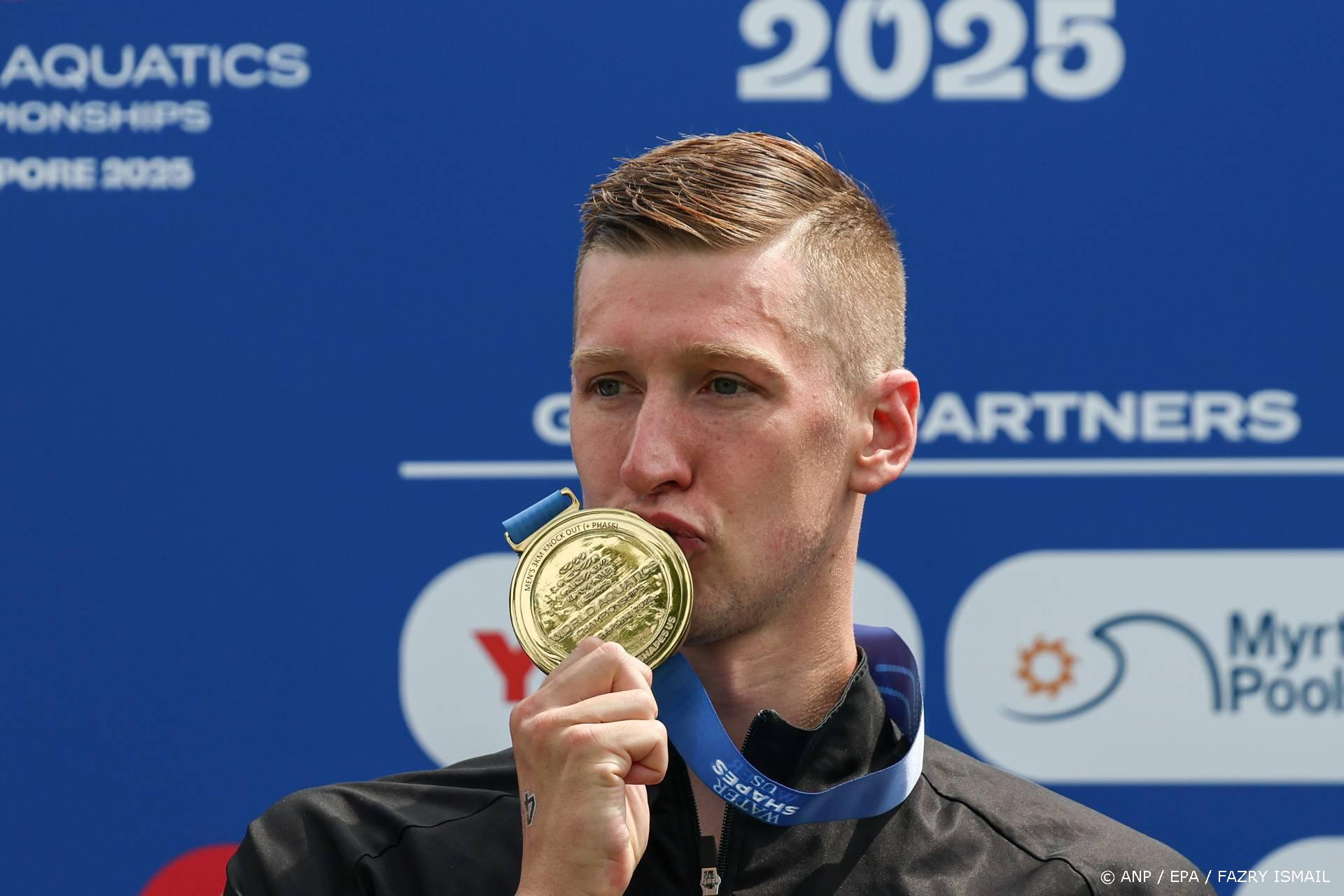 Wellbrock wint derde wereldtitel zwemmen in Singapore
