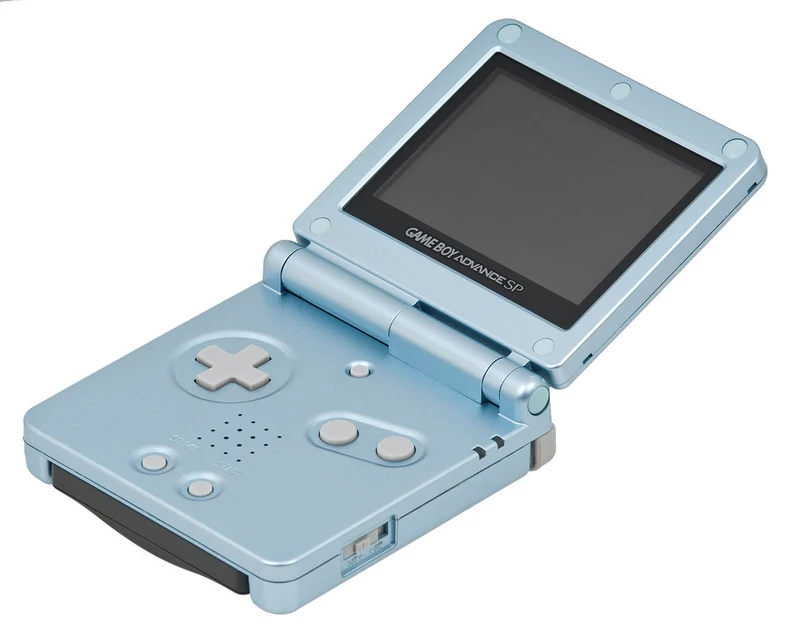 Game Boy Advance SP Evan-Amos Public Domain