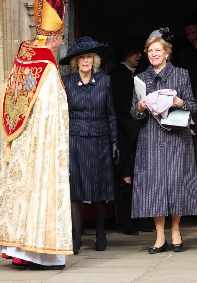 Britanska kraljica Kamila i  supruga  grčkog kralja Ana-Mari od Danske