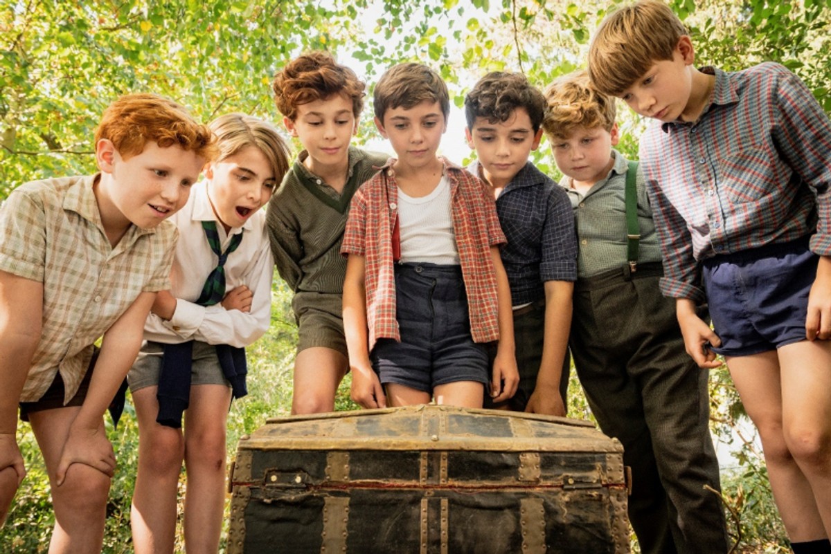 Kadr z filmu Skarb Mikołajka