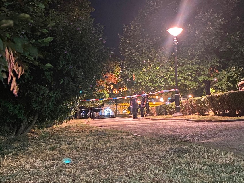 Mesto gde je devojka izbodena kod Vukovog spomenika