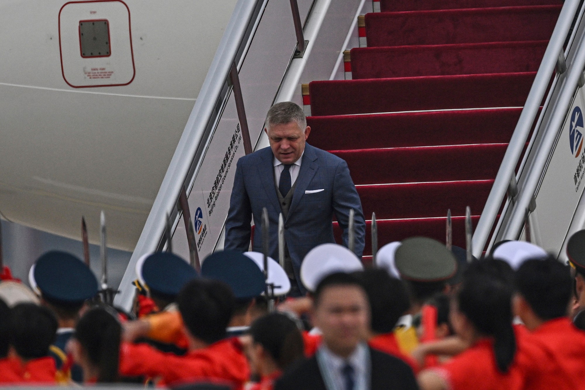 Slovenský premiér Robert Fico na návšteve Číny.