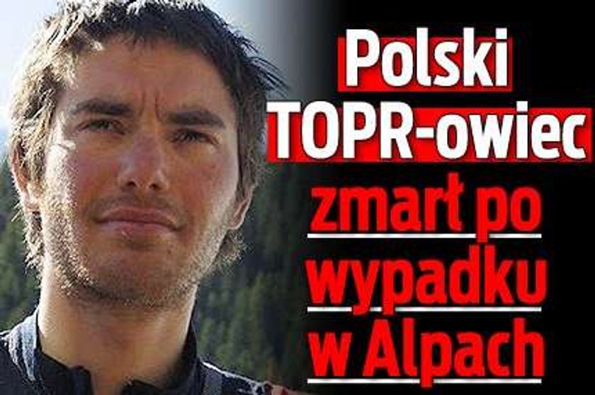 Polski TOPR-owiec zmarł po wypadku w Alpach