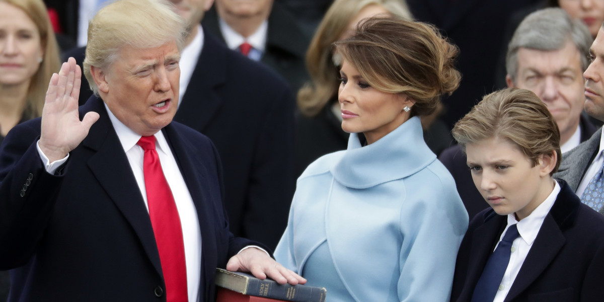 Trump inaugurated as 45th US president