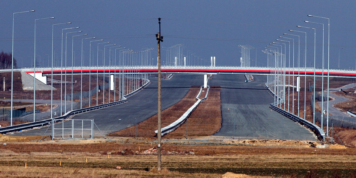 Budowa autostrady A1 w Łodzi