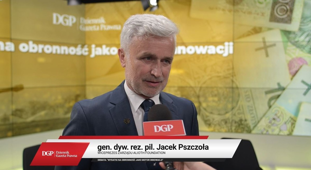 gen. dyw. rez. pil. Jacek Pszczoła, wiceprezes Fundacji Alioth