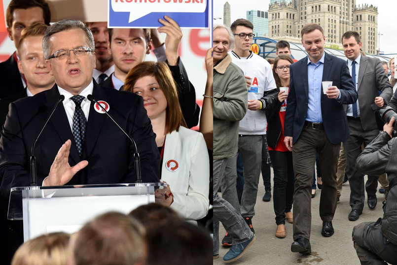 Bronisław Komorowski, Andrzej Duda