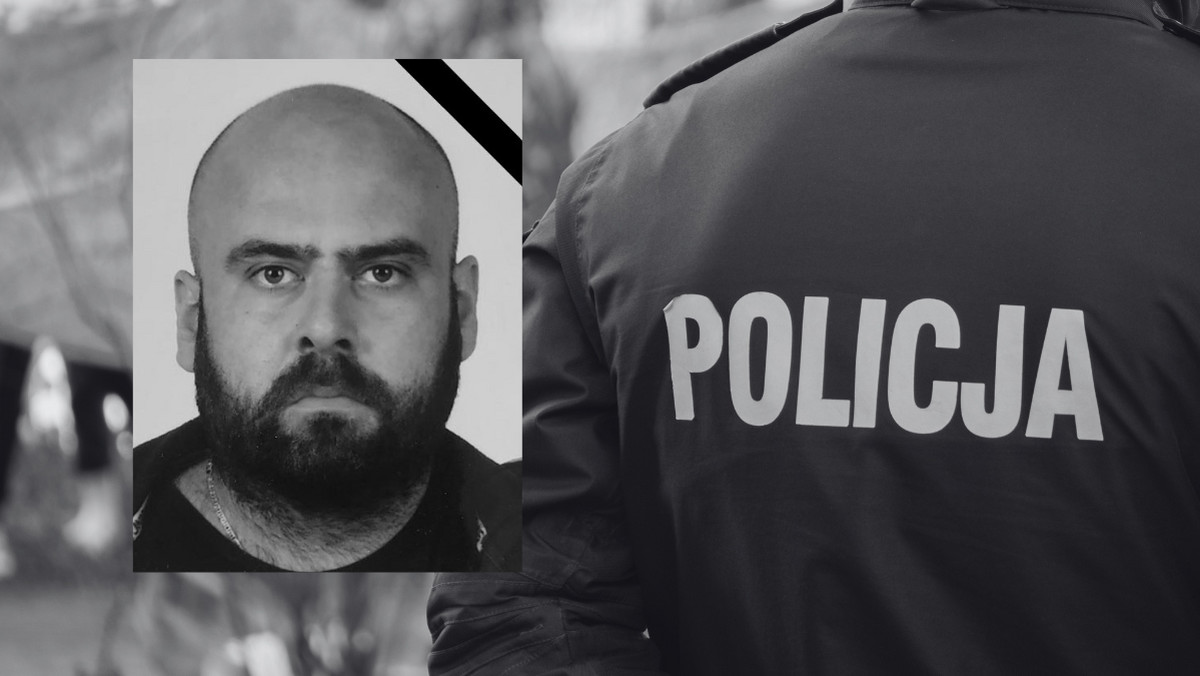 Nie żyje 36-letni policjant. Artur Tomczak osierocił dwójkę dzieci 