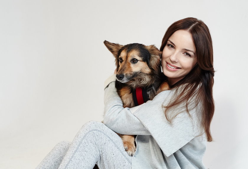 Agnieszka Włodarczyk adoptowała psa