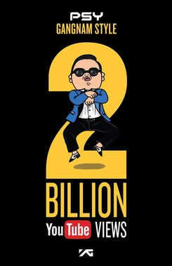 Psy 'zdemolował' licznik YouTube. Ponad 2 miliardy odsłon 'Gangnam Style'
