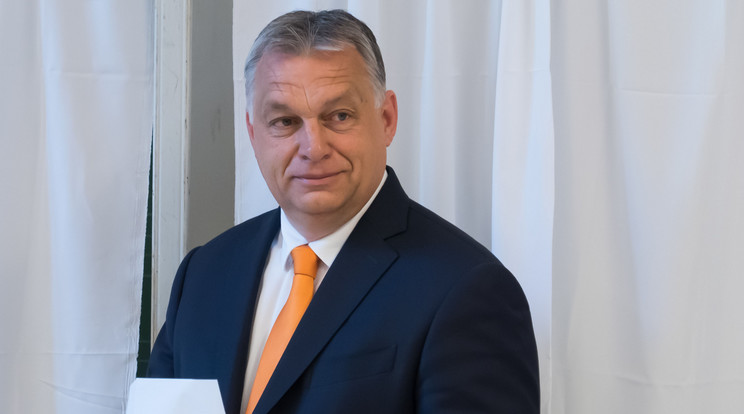 Orbán Viktor megmutatta újszülött unokáját /Fotó: Northfoto