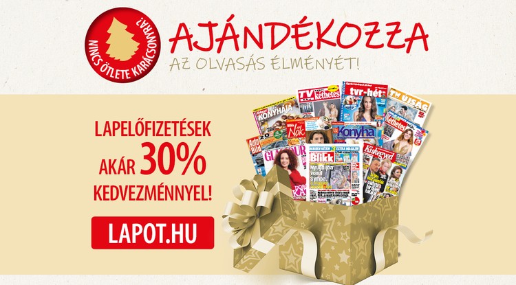 Nincs ötlete karácsonyra? Ajándékozza az olvasás élményét!