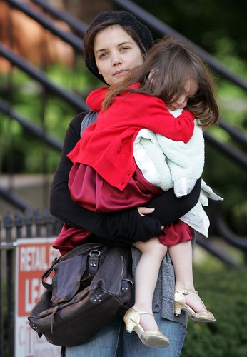 Katie Holmes z córeczką Suri