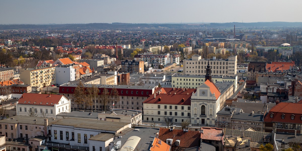 Panorama Grudziądza.