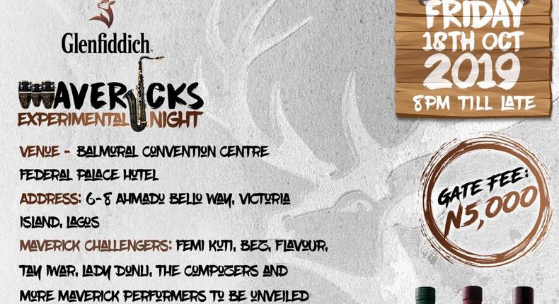 Get ready for another maverick experience, Glenfiddich Mavericks Experimental Night is back on Oct 18th