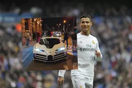 Cristiano Ronaldo pojawił się w Madrycie za kierownicą Bugatti za 37 mln zł