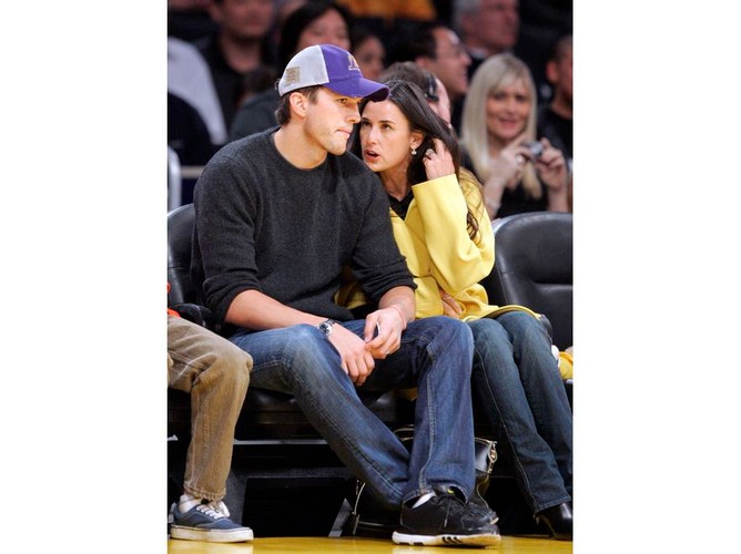 Demi Moore i Ashton Kutcher