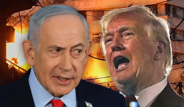 Donald Tramp i Benjamin Netanjahu 