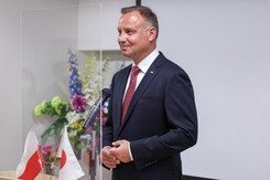 Prezydent Duda odznaczył w Japonii szefa Toyoty