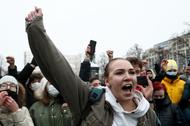 Protesty w Moskwie w obronie Aleksieja Nawalnego