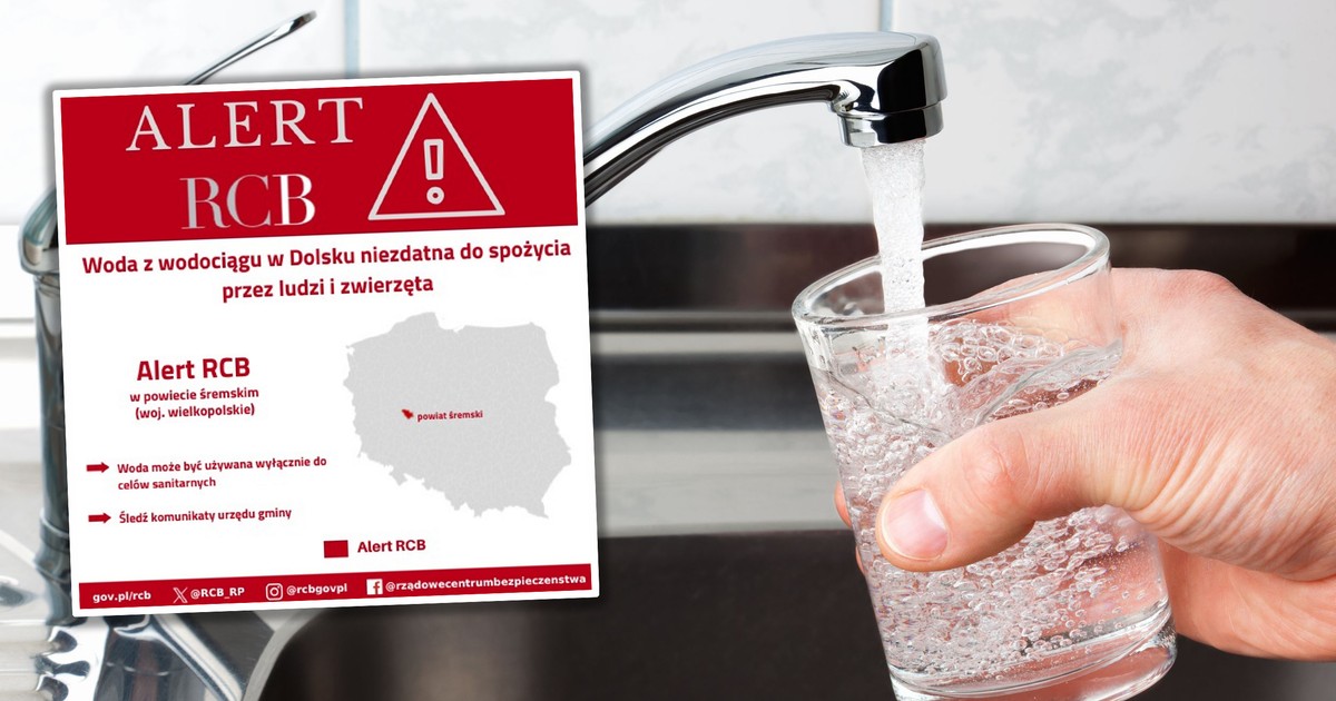Skażona woda w kilkunastu miejscowościach. Rozesłano alert RCB