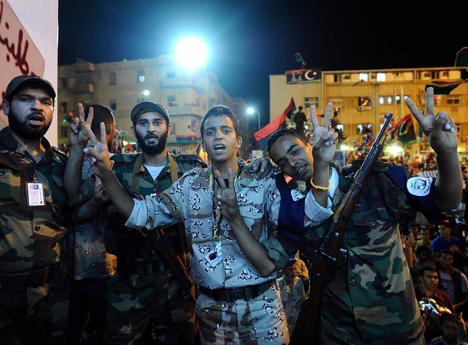 Tłumy Libijczyków wiwatują na wieść o pojmaniu syna Kadafiego