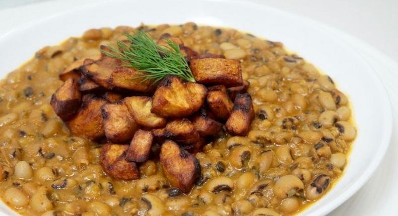 Beans and Plantain