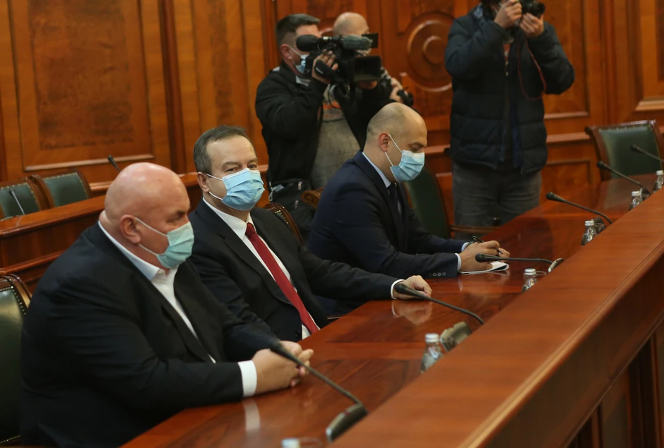 Dragan Marković Palma i Ivica Dačić