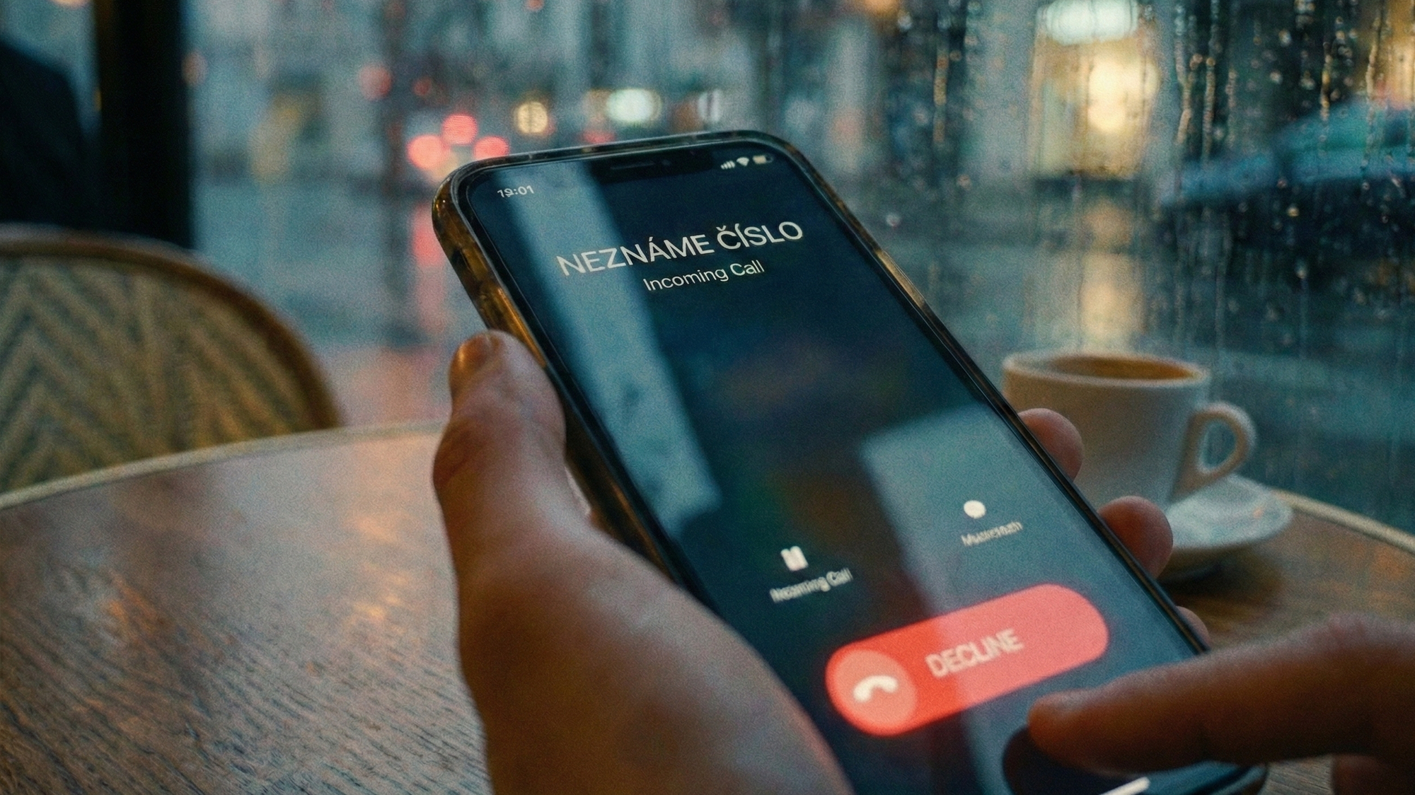 Neznáme číslo často značí pokus o podvod.