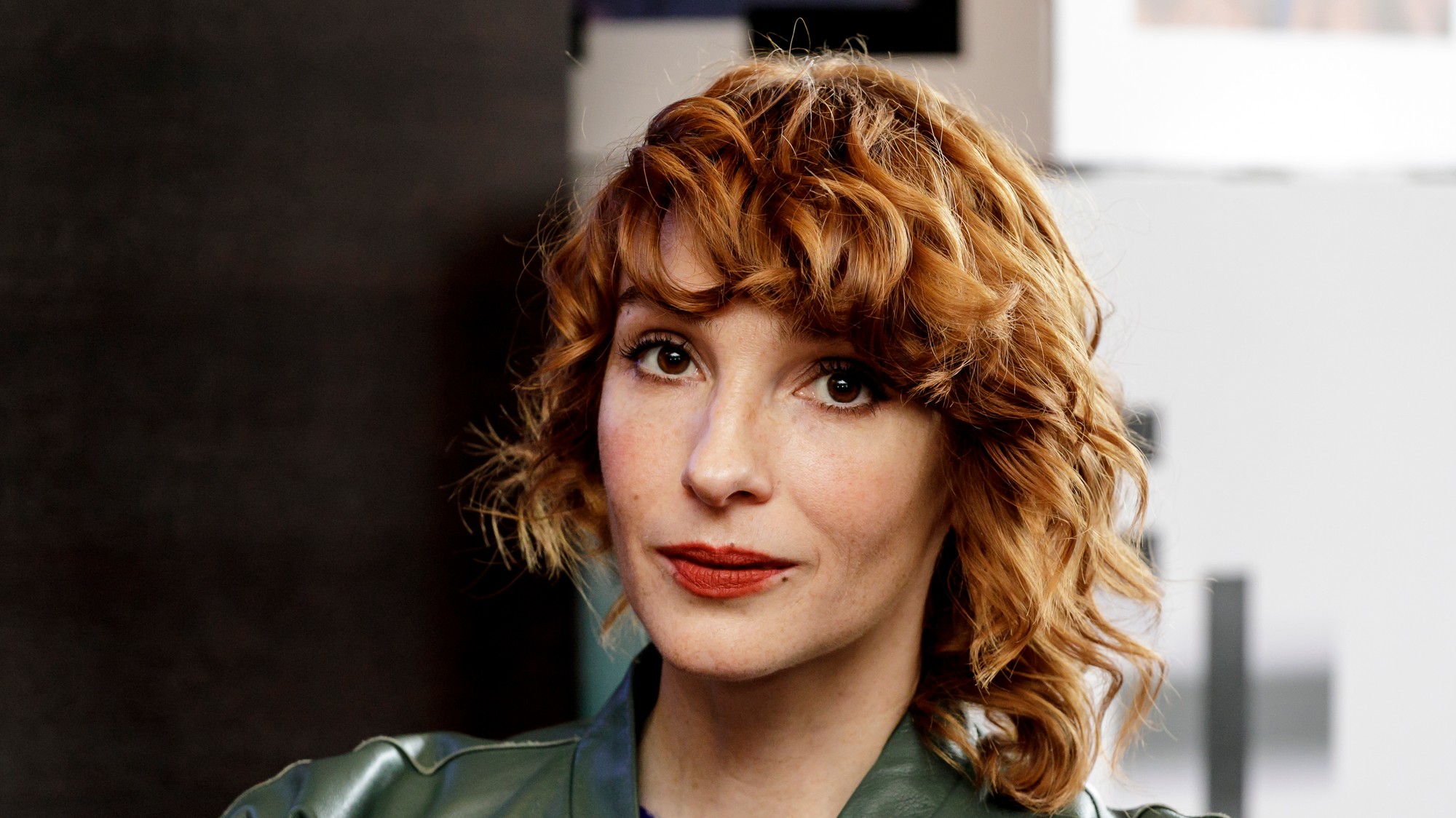 Herečka Vica Kerekes.