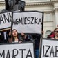 Protest pod hasłem Ani jednej więcej w Warszawie.