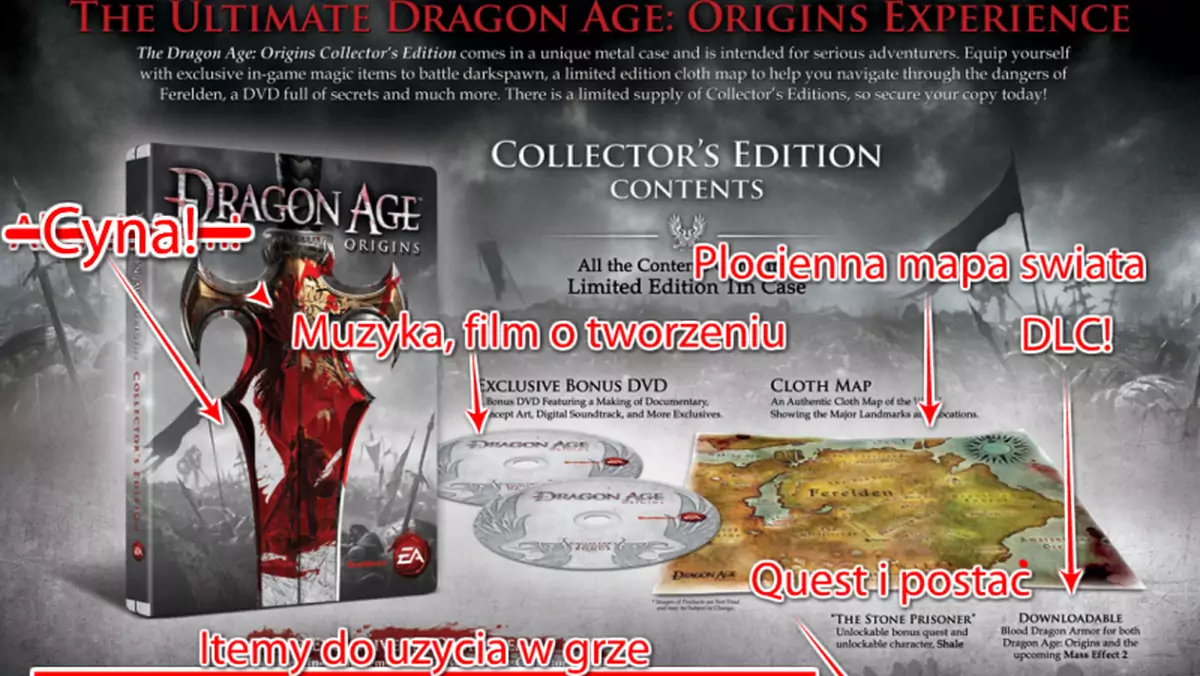 Pojedynków na kolekcjonerki ciąg dalszy. EK Dragon Age'a zapowiada się świetnie