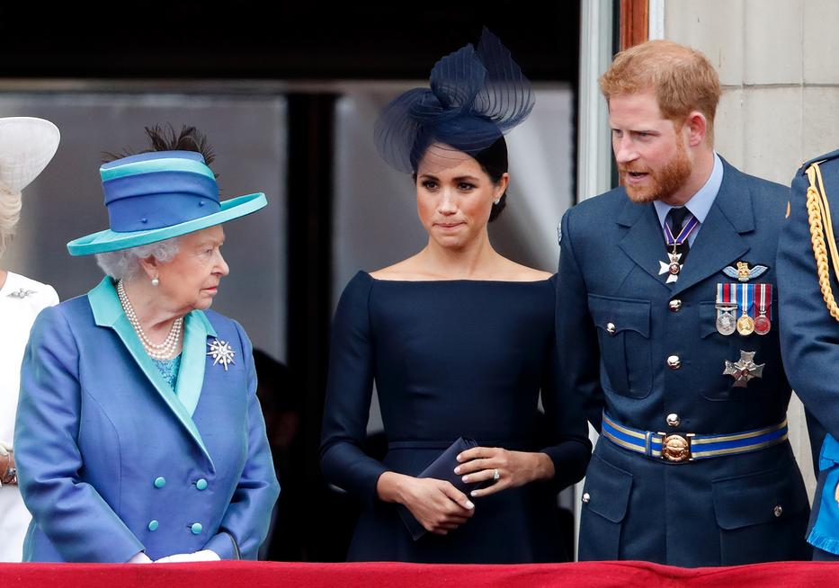 Vajon Meghan állt Harry és a Királynő közé, vagy valami más? / Fotó: Getty Images