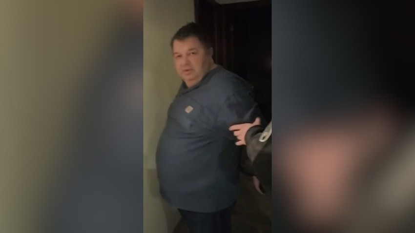 Dragan Tikić prilkom hapšenja