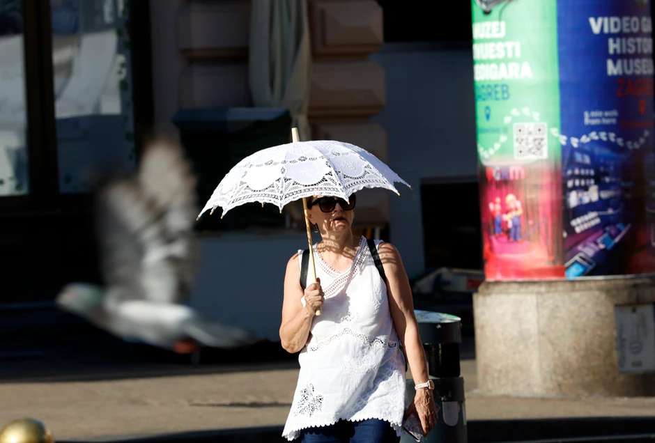 Toplotni talas u Hrvatskoj