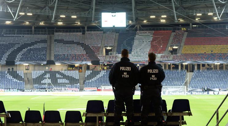 Terrorveszély miatt halasztották el a német-holland mérkőzést/ Fotó: MTI