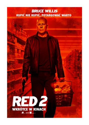 Bruce Willis na plakacie 'RED 2'