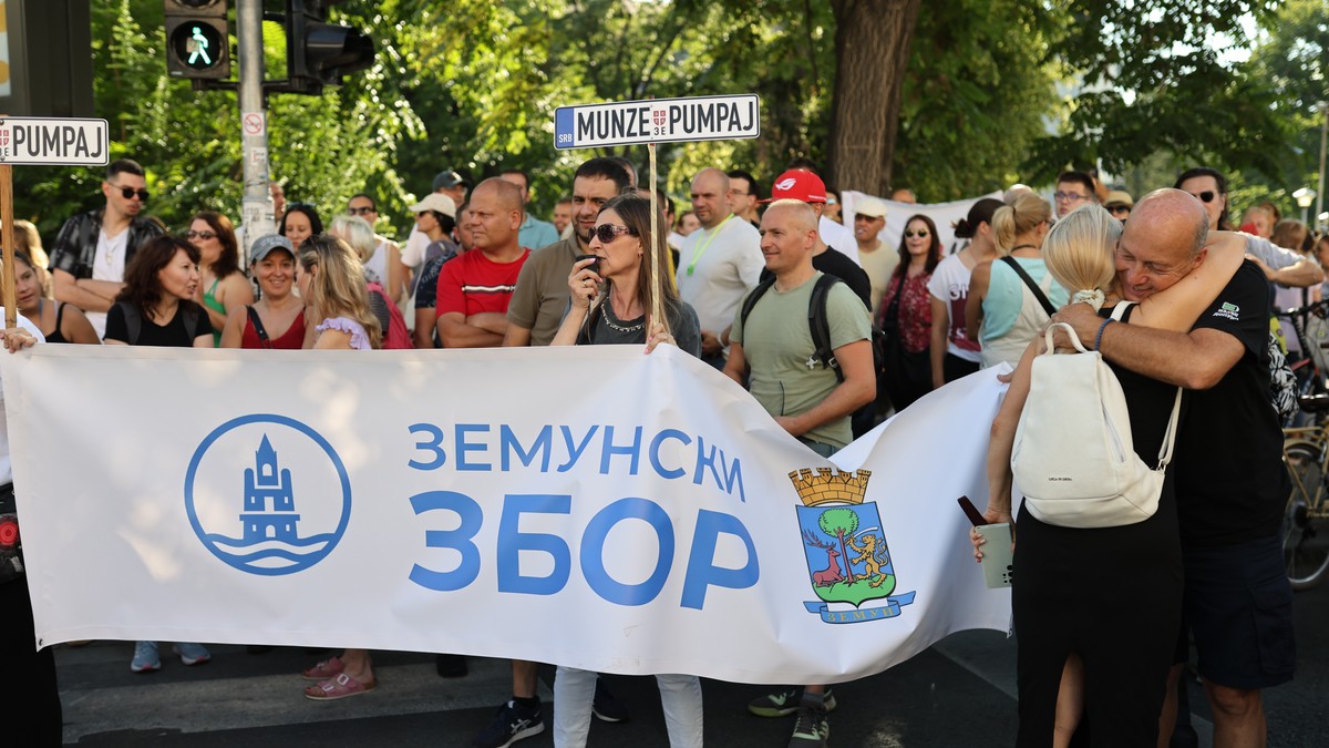 Zemun protest