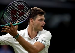 Niesamowite zagranie Hurkacza. Djokovic zrobił wielkie oczy, a potem... [WIDEO]