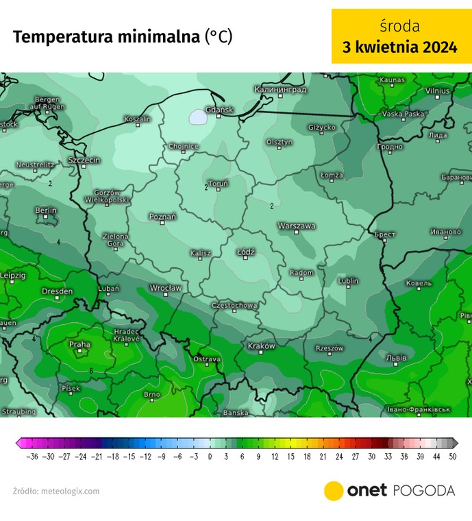 Nocami powróci ryzyko przymrozków