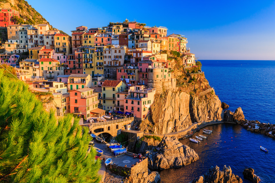 Najpiękniejsze klify Europy: Cinque Terre, Włochy