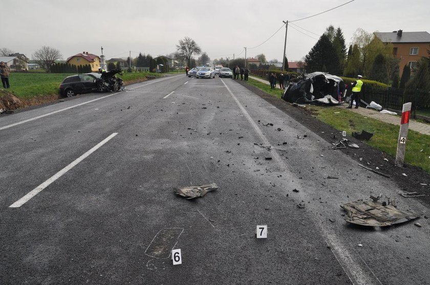 Wypadek w Wielączy na Lubelszczyźnie