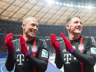 Arjen Robben i Bastian Schwiensteiger