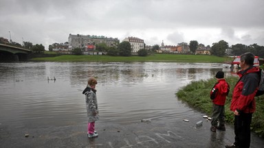 Zalane Bulwary Wiślane w Krakowie