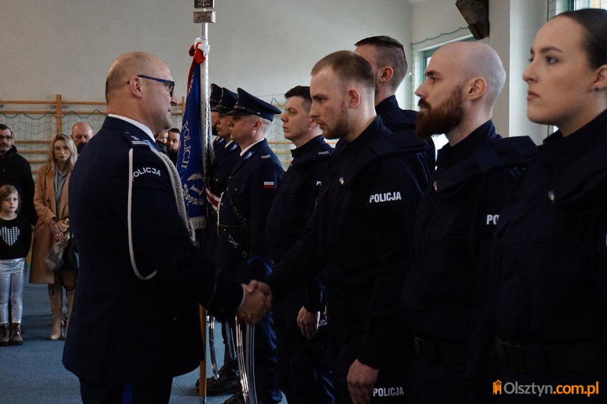 Uroczystości w olsztyńskiej policji