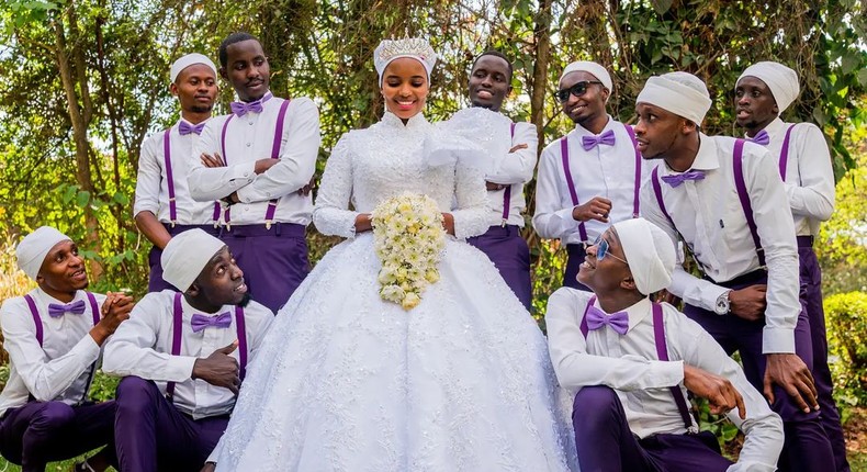 Modest fashion Akorino model Peris Wanjiku alias Pesh weds Dan Magenda