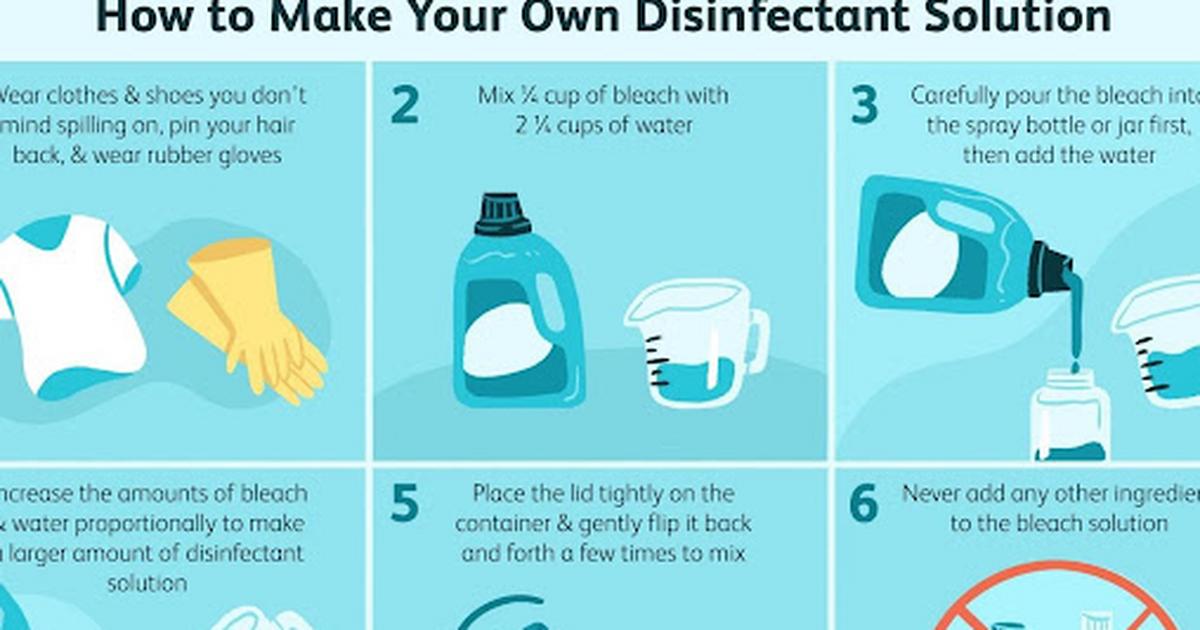 Protecting your home through the use of bleach as disinfectant | Pulse ...