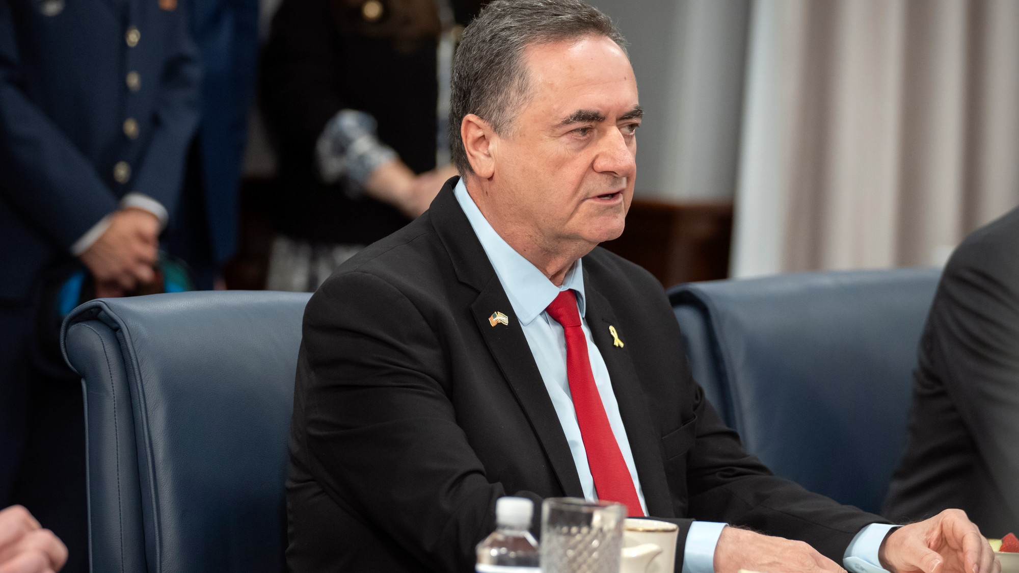 Izraelský minister obrany Jisrael Kac.